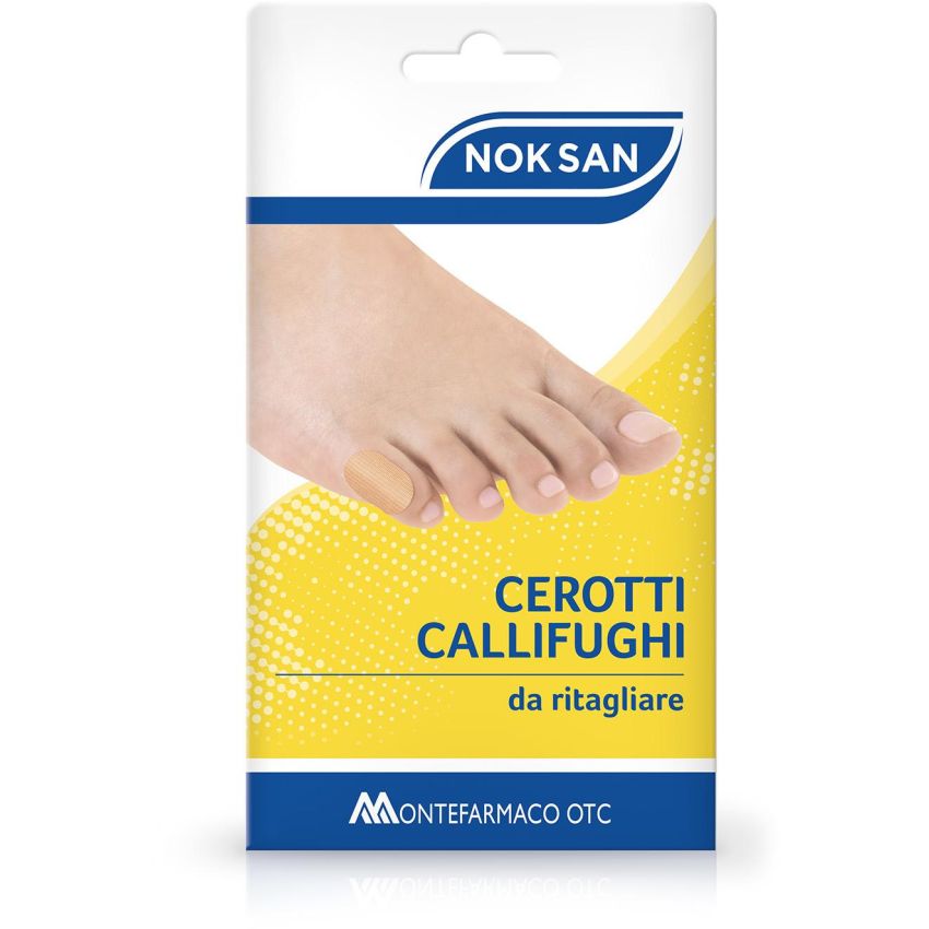 Noksan Cerotti Anti-Calli Ritagliabili, Confezione da 2 Pezzi