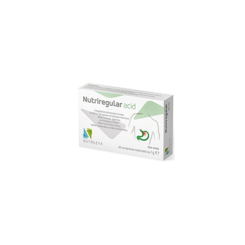NutriRegular 20 Mastica Compresse Acide