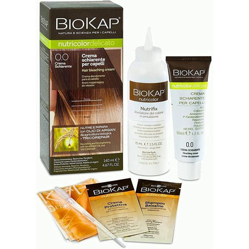 Biokap Nutricolor 0.0 Crema Tinta Schiarente