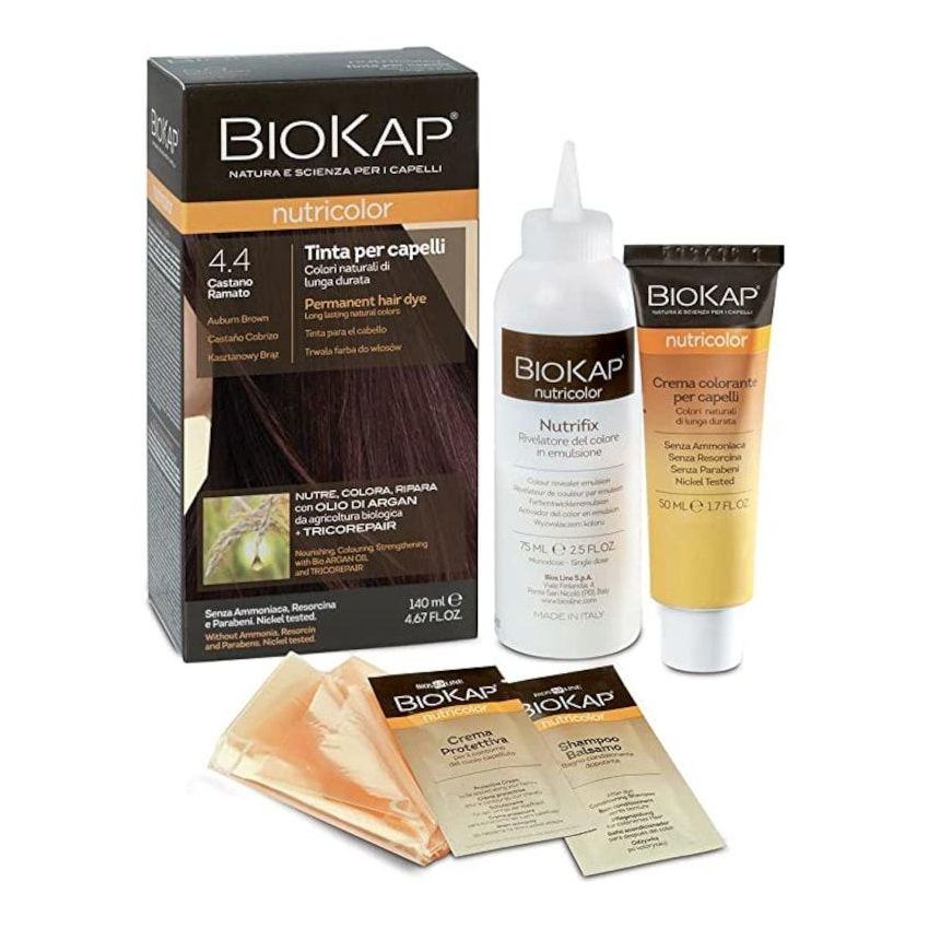 Biokap Nutricolor Castano Ramato 4.4 - Tinta Nutriente