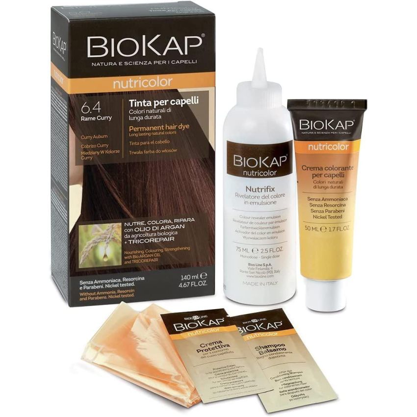 Biokap Nutricolor Delicate Tint Rapid 6.4 Copper Curry