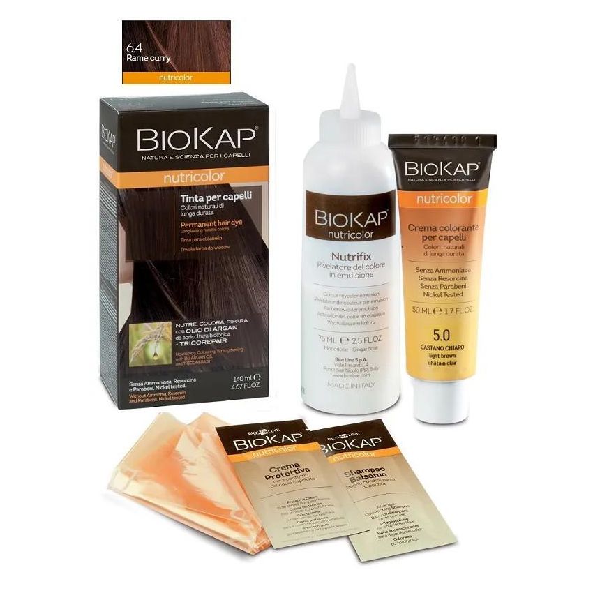 Biokap Nutricolor Delicate Tint Rapid 6.4 Copper Curry