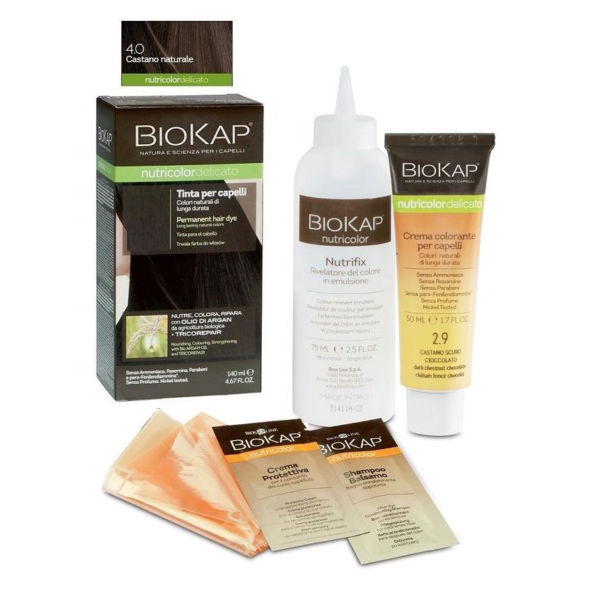 Biokap Nutricolor Delicato Tinta Natural Casta 4.0