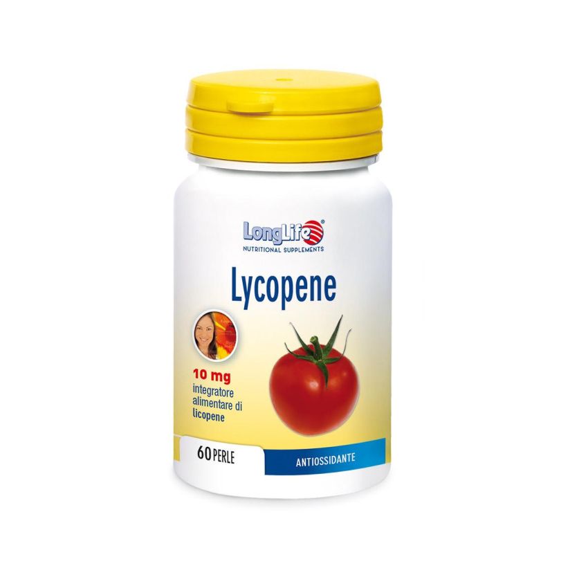 Longlife Lycopene - Integratore di Luteina a Lunga Durata, 60 Perle