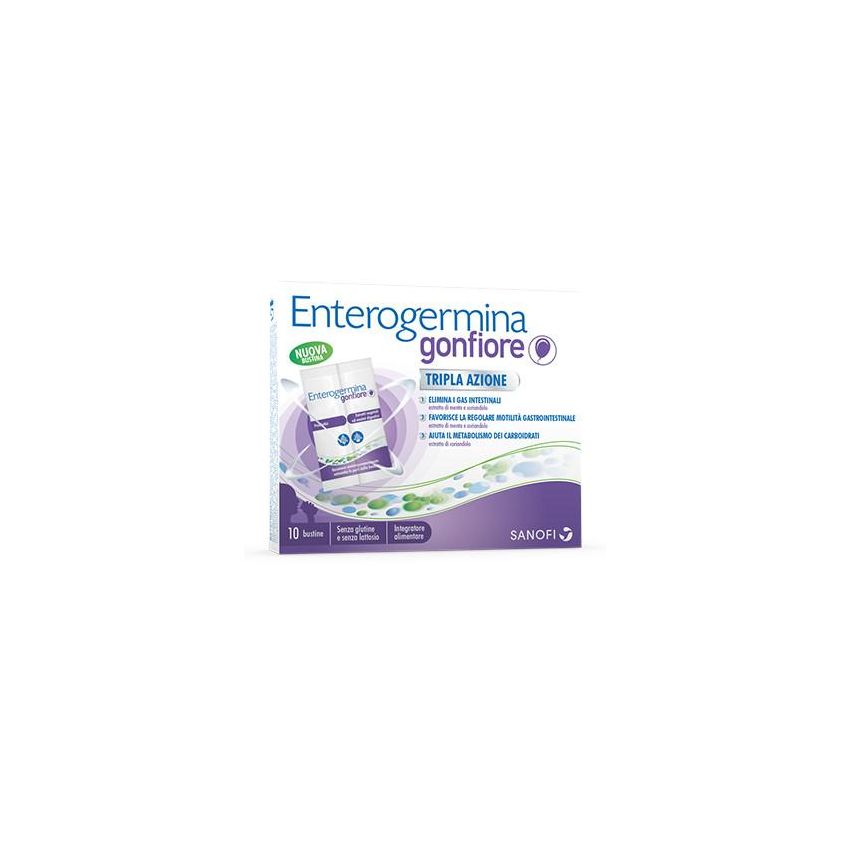 Enterogermina Anti-Gonfiore - Pacchetto di 10 Bustine