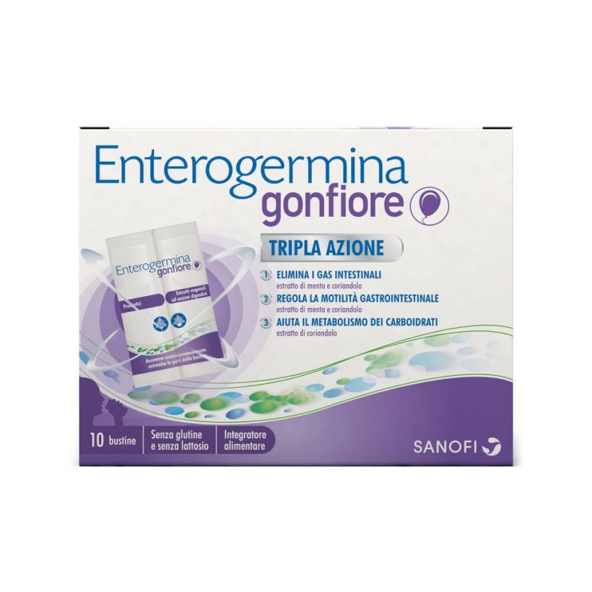 Enterogermina Anti-Gonfiore - Pacchetto di 10 Bustine