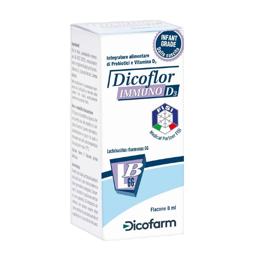 Dicoflor Immuno D3 - Supporto Immunitario - 8ml