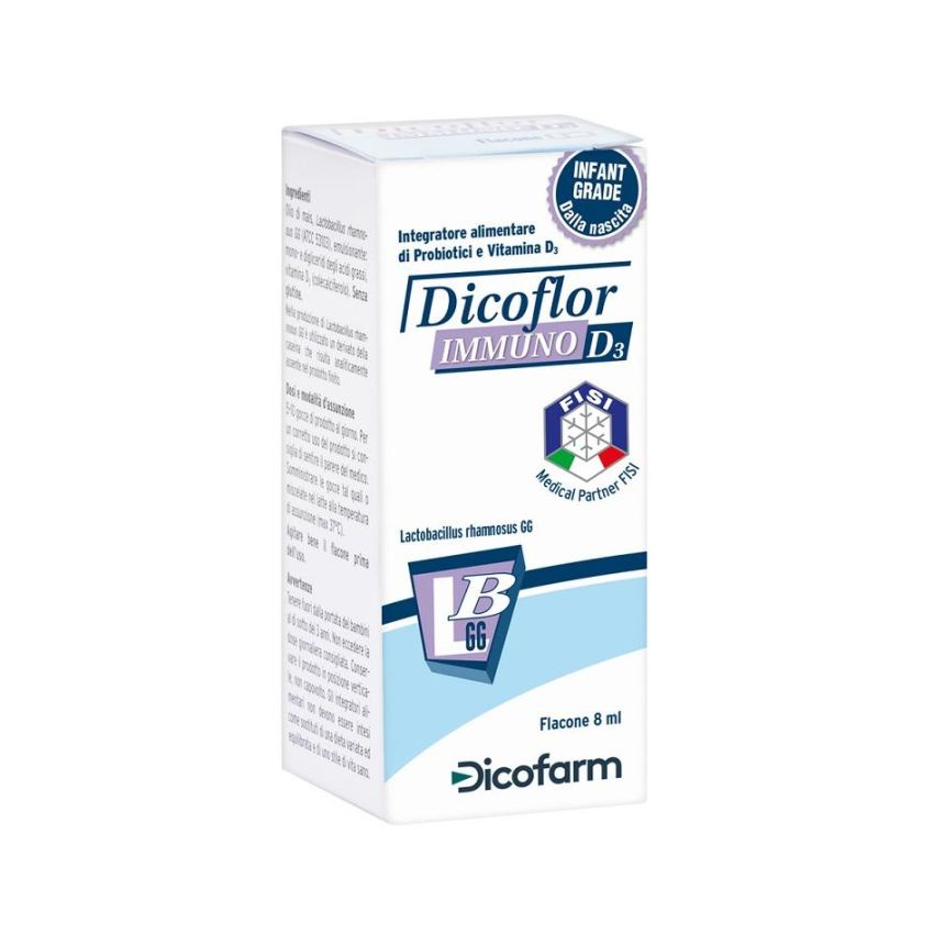 Dicoflor Immuno D3 - Supporto Immunitario - 8ml