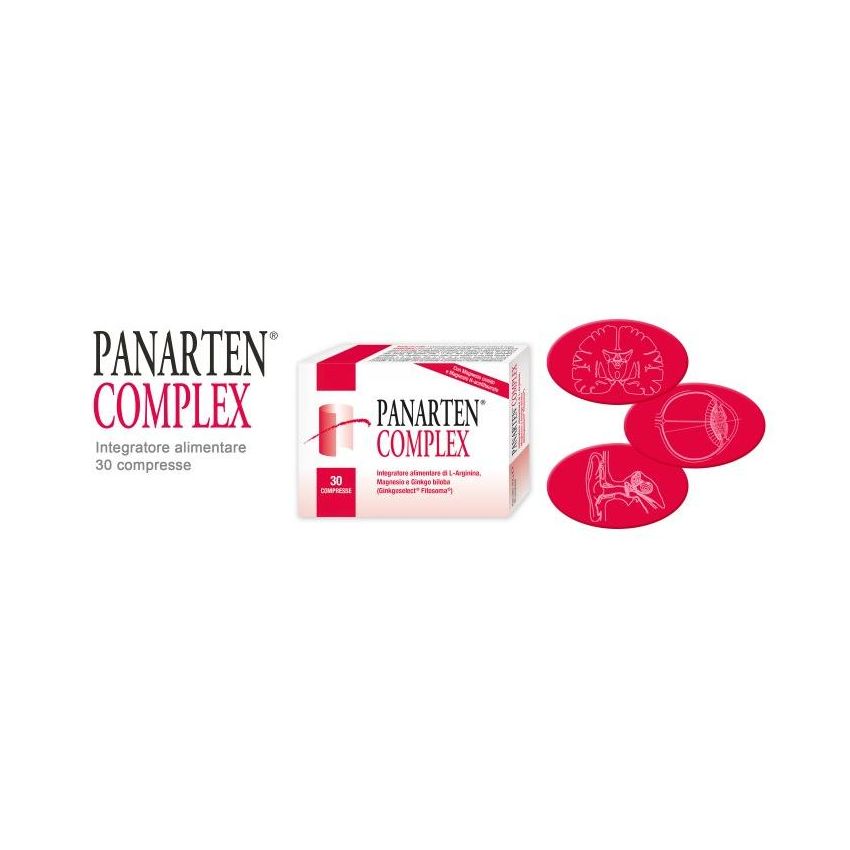 Panarten Complex - Integratore Alimentare, 30 Compresse