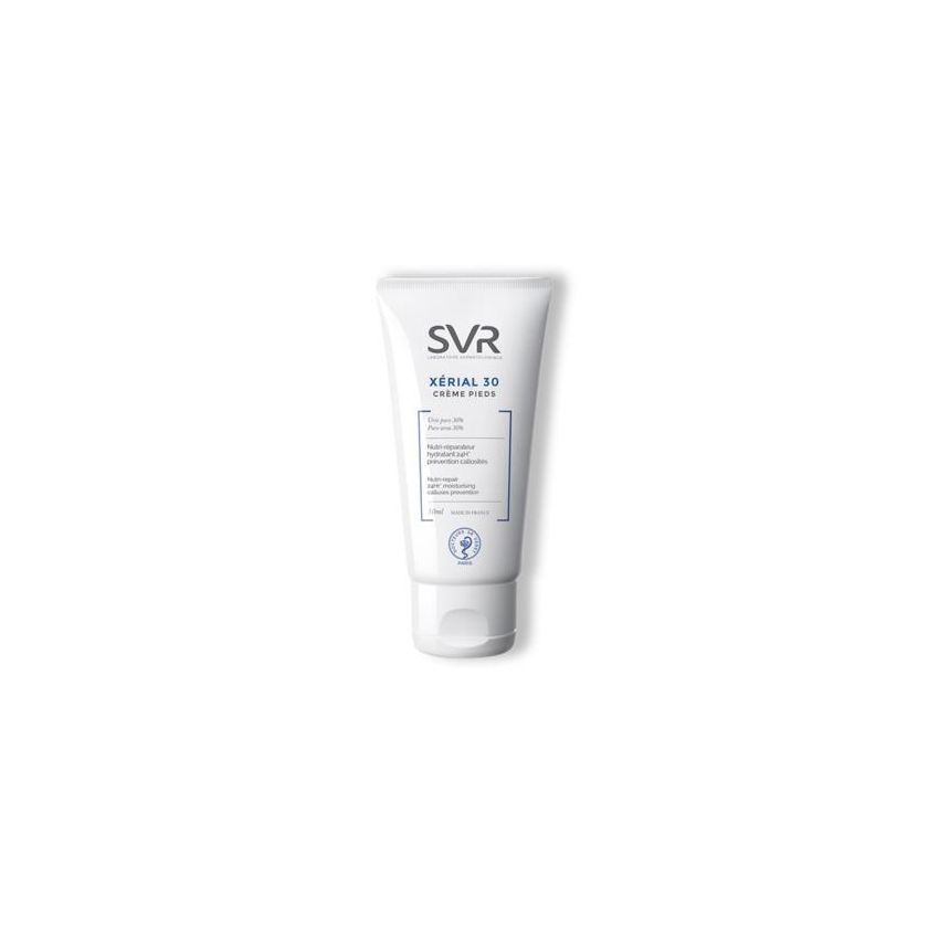 SVR Xerial 30 - Crema Idratante per Piedi, 50ml