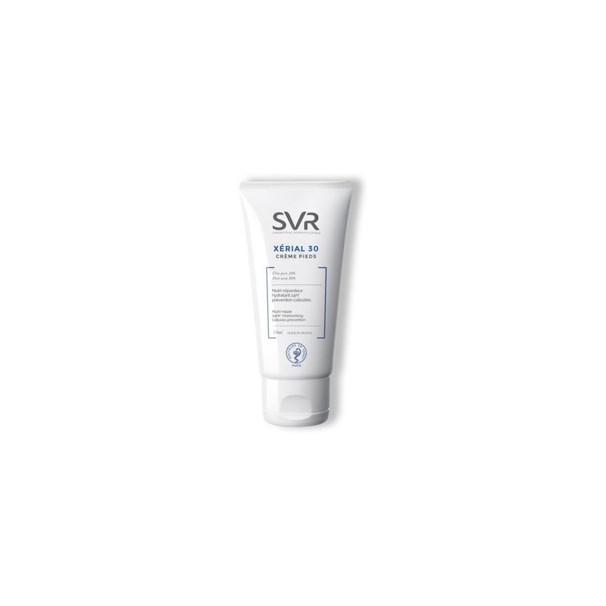 SVR Xerial 30 - Crema Idratante per Piedi, 50ml