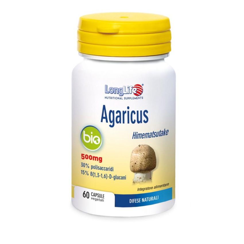 Agaricus Long-Life Bio Capsules - Confezione da 60