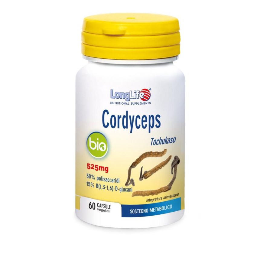 Cordyceps Bio 60 Capsule di Lunga Durata