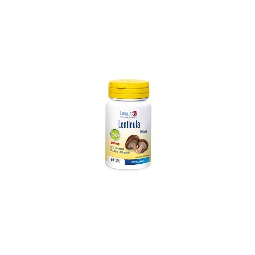 Bio Longlife Lentinula - Capsule Salutari da 60 Pezzi