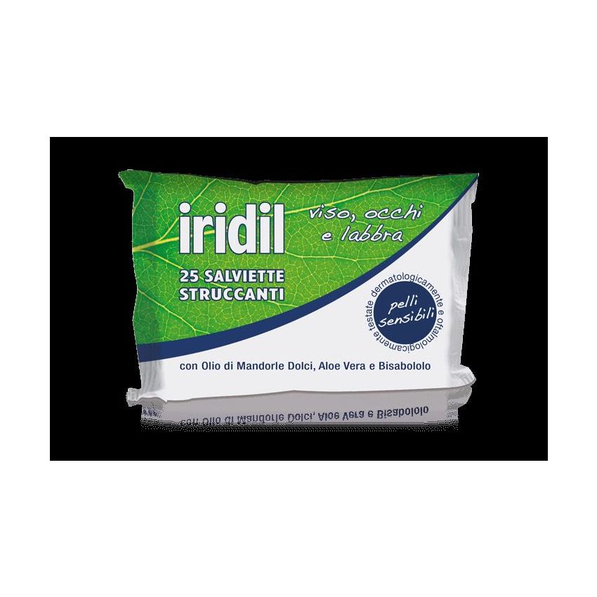 Iridil Salviette Struccanti Ipoallergeniche da 25 Pezzi