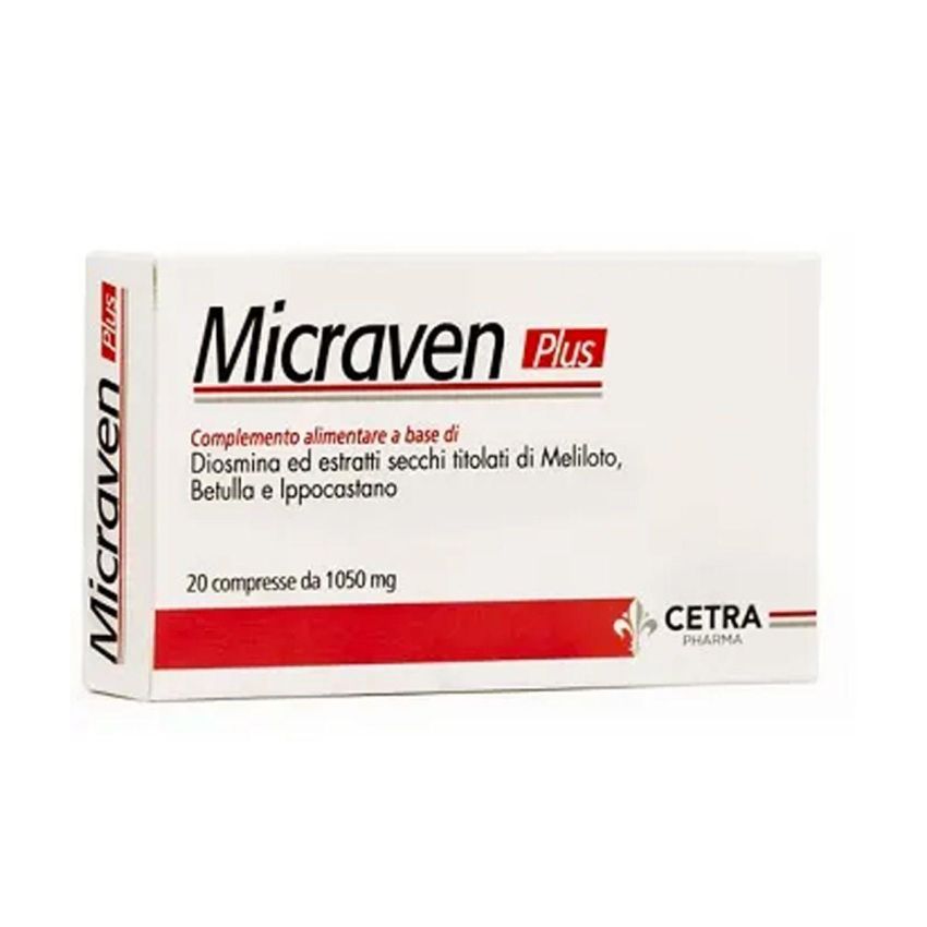 Micraven Plus - Integratore Alimentare, 20 Compresse