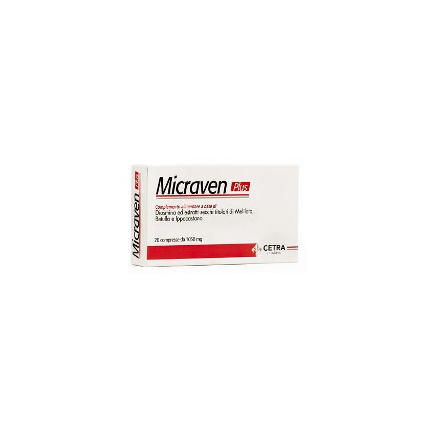 Micraven Plus - Integratore Alimentare, 20 Compresse