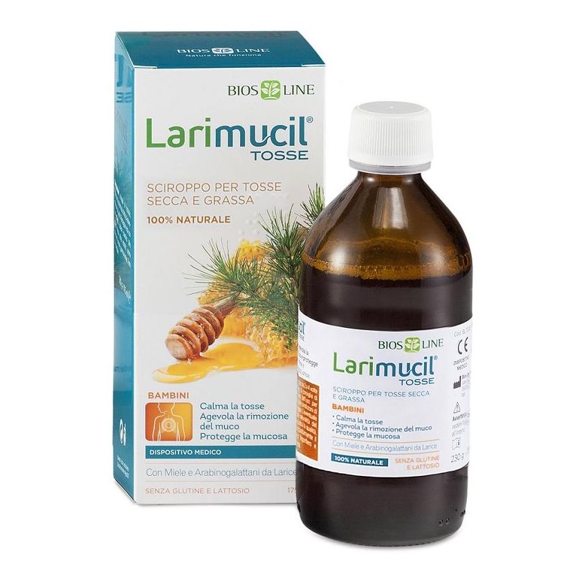 Sciroppo Larimucil per Tosse Bambini - 175ml
