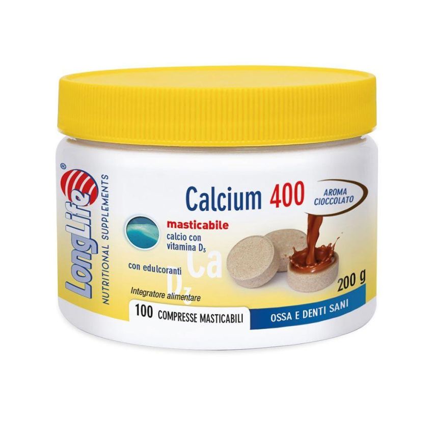 Calcium Longlife al Cioccolato - 100 Compresse