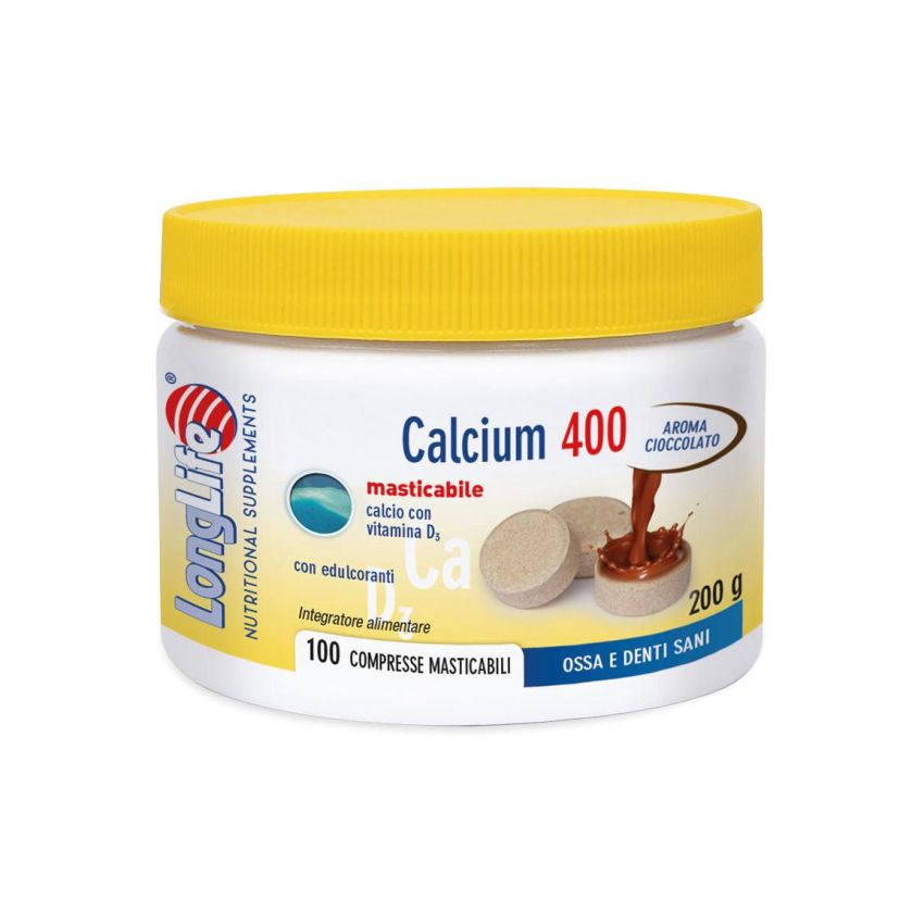 Calcium Longlife al Cioccolato - 100 Compresse