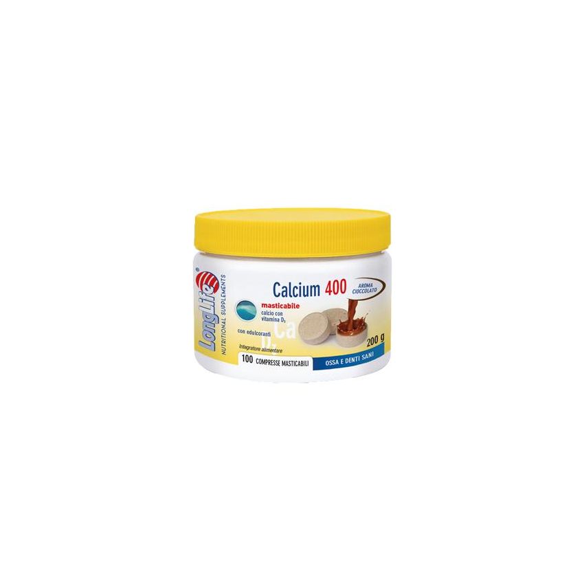 Calcium Longlife al Cioccolato - 100 Compresse