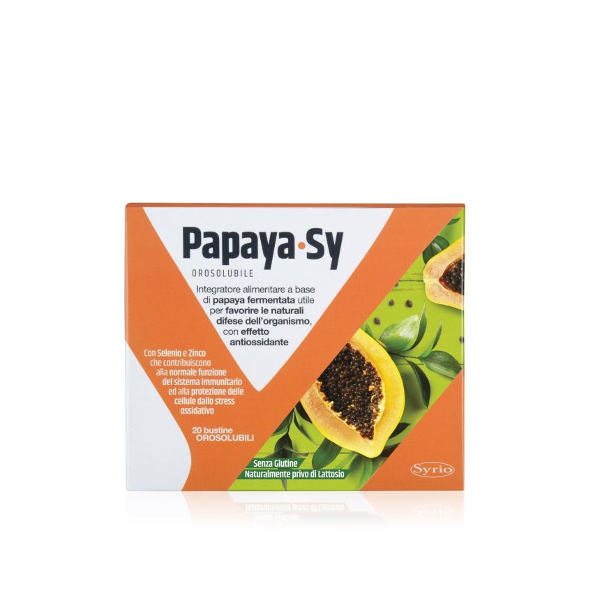 Papaya-Sy: Integratore Alimentare in Bustine da 20 Pezzi