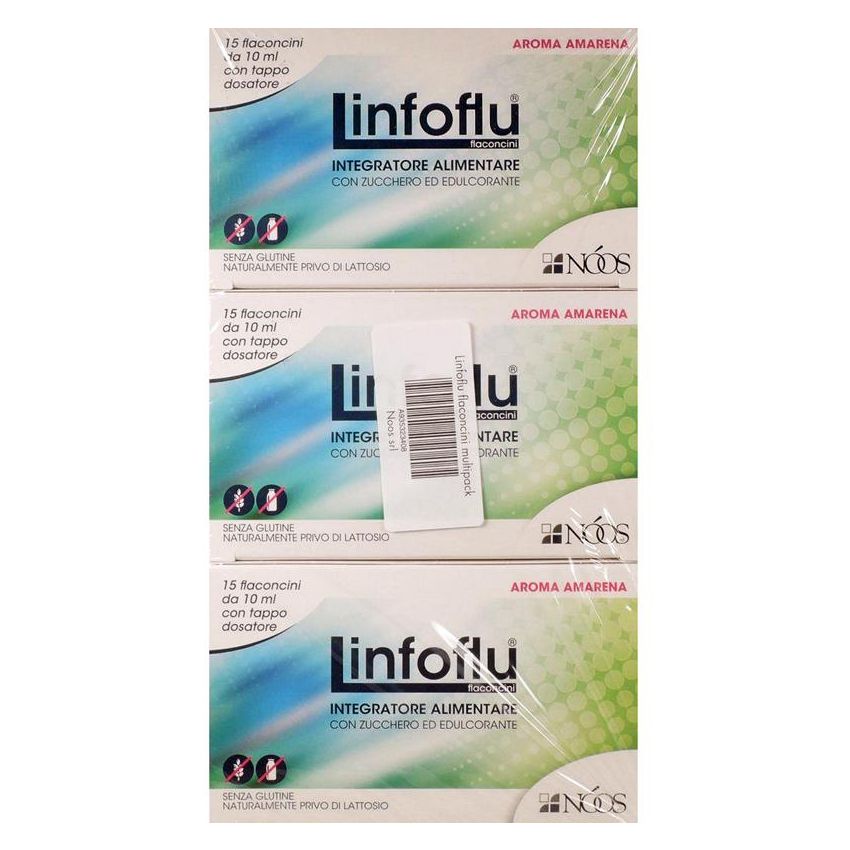 Multipack Linfoflu: 6 Flaconcini da 15 ml
