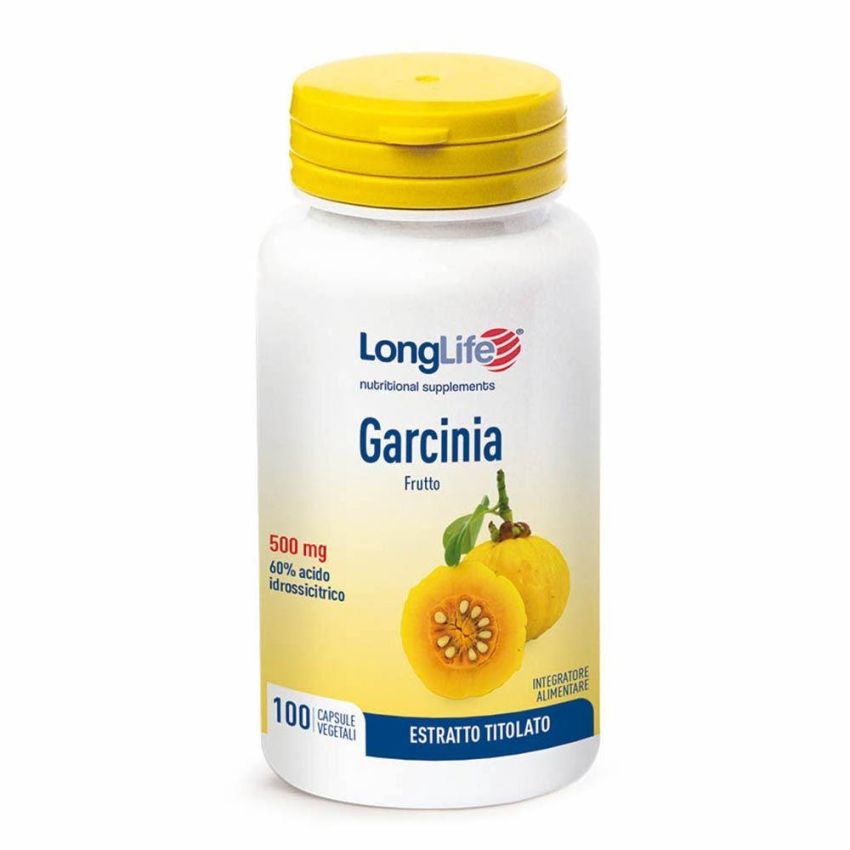 Longlife Garcinia Cambogia 60% Extract 500mg - 100 Capsule