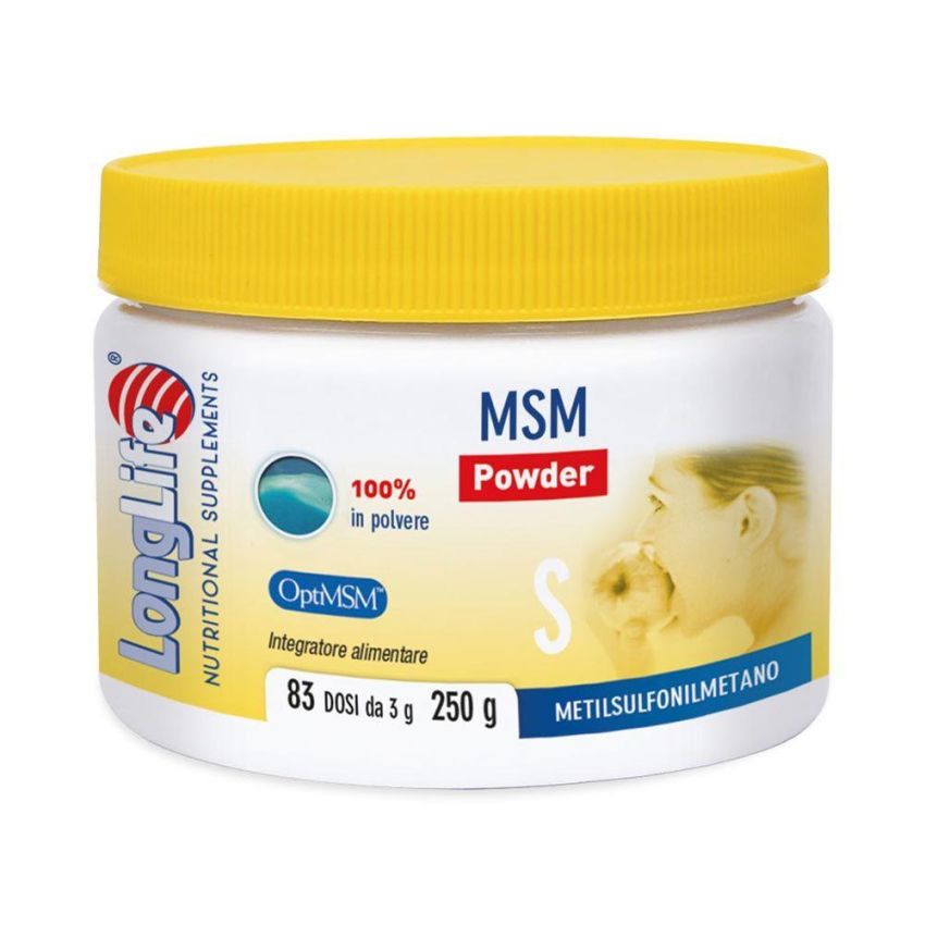 LongLife Pure MSM Powder Supplement - 250g