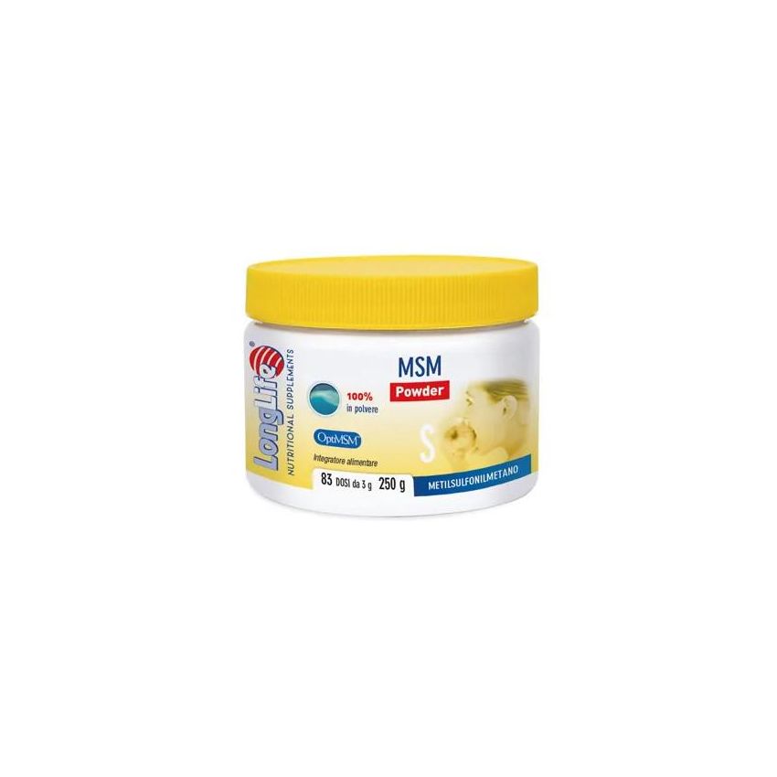 LongLife Pure MSM Powder Supplement - 250g