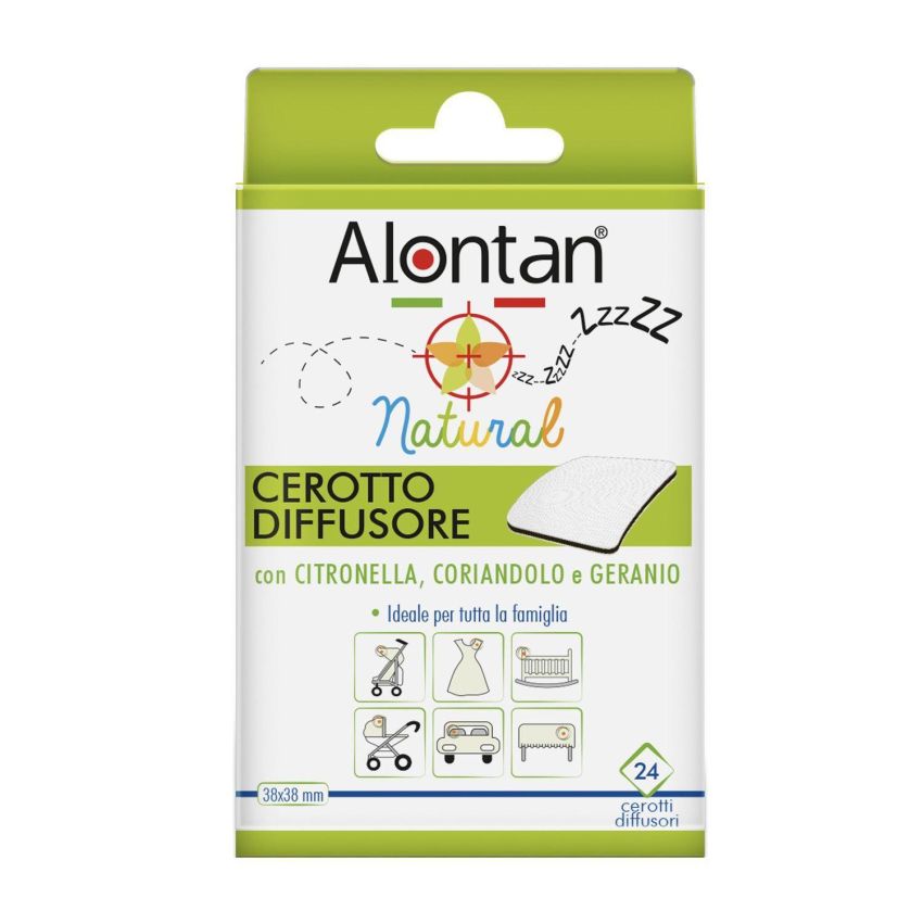 Alontan Antizanzare Naturale - 24 Cerotti