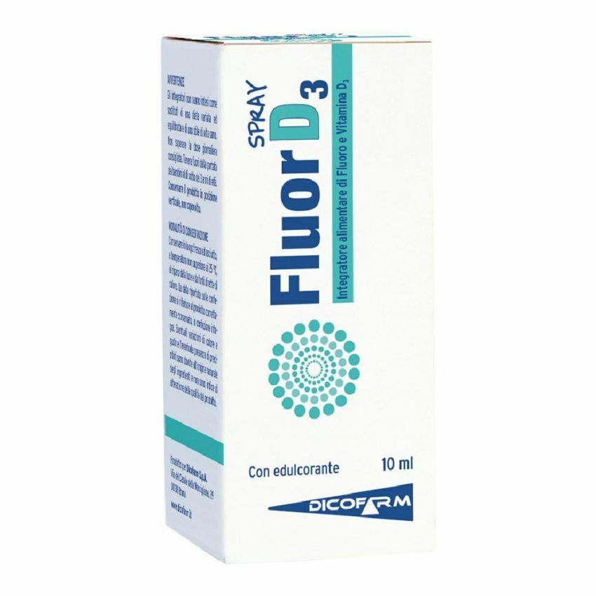 D3 Fluoride Oral Spray - 10ml