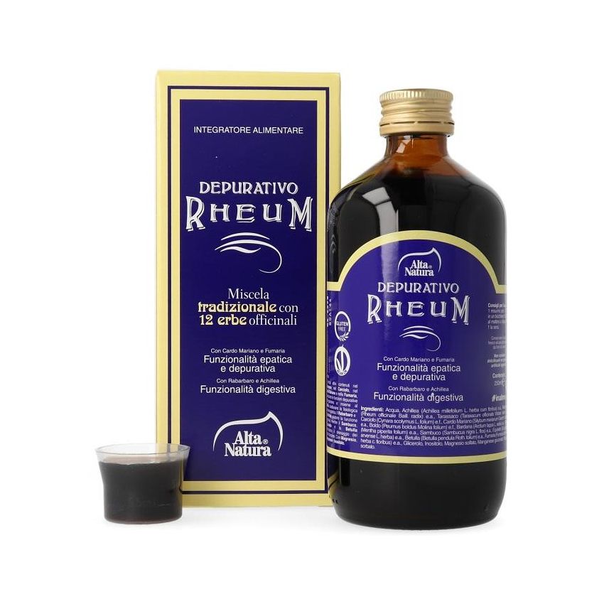 Depurativo Rheum Alta Natura - Rimedio Naturale 250ml