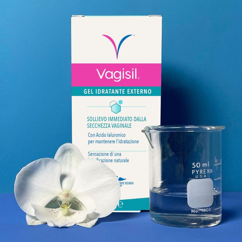 Vagisil Gel Idratante e Lubrificante con Acido Ialuronico, 30g