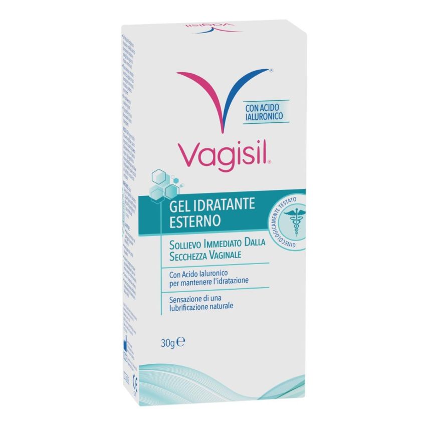 Vagisil Gel Idratante e Lubrificante con Acido Ialuronico, 30g