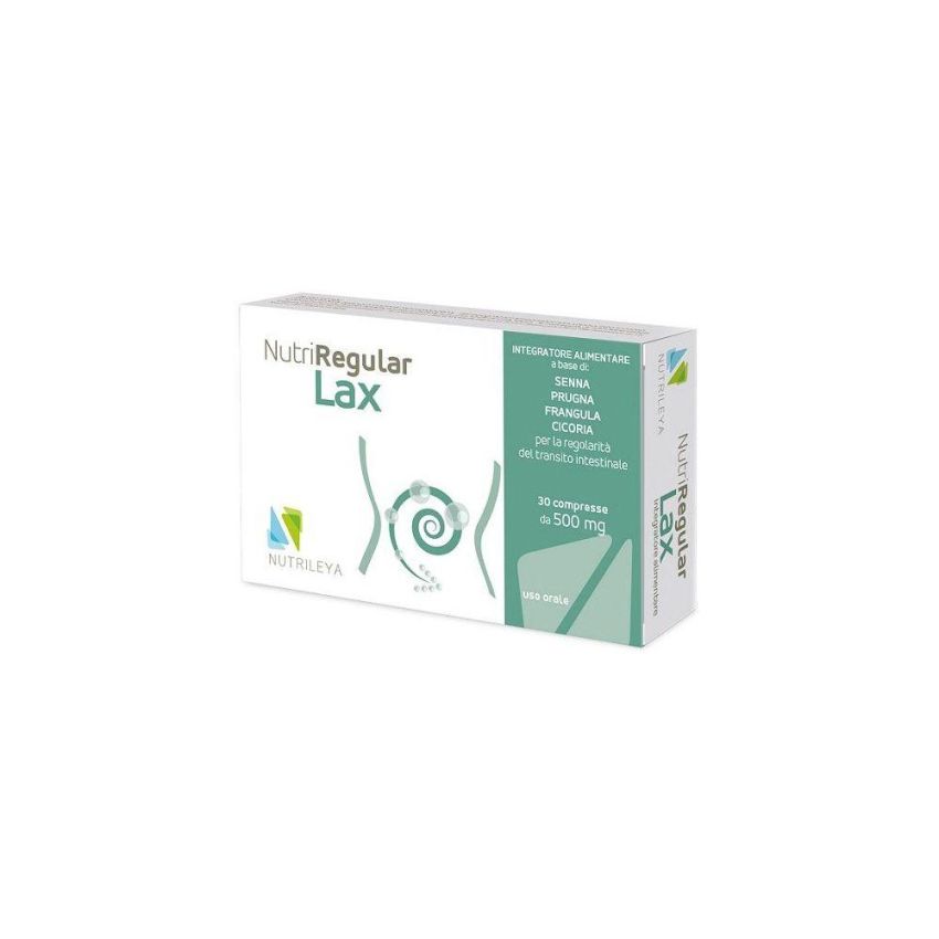 Nutriregular - Supplemento di Lassativo Naturale, 30 Compresse