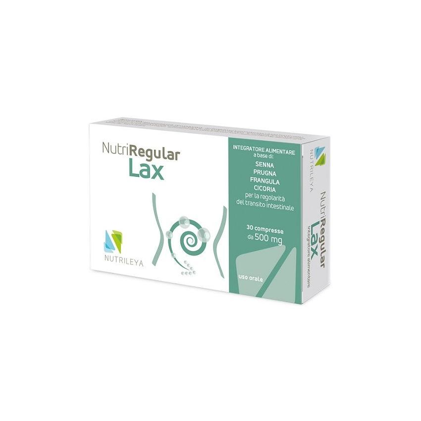 Nutriregular - Supplemento di Lassativo Naturale, 30 Compresse