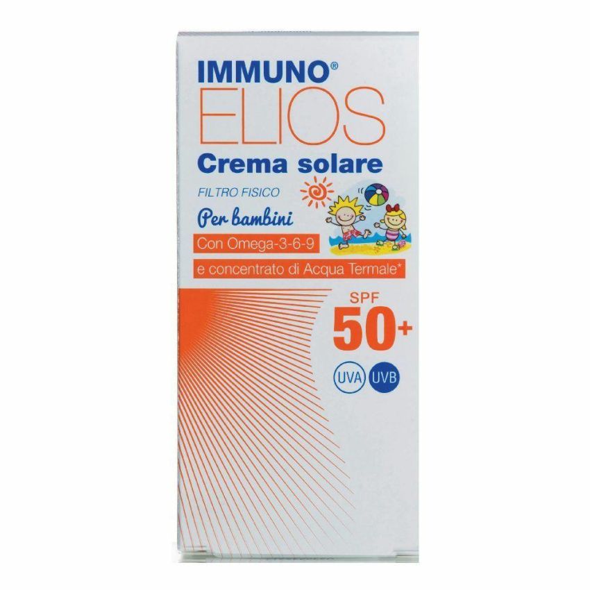 Elios Immuno Crema Solare SPF50+ per Bambini, 50ml