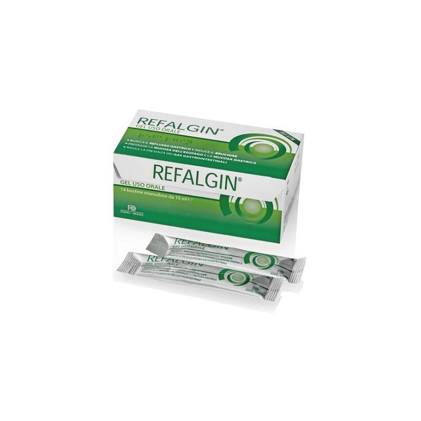 Refalgin Antireflux Gel Orosoluble - Pacco da 14 Bustine da 15ml