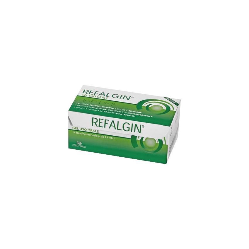 Refalgin Antireflux Gel Orosoluble - Pacco da 14 Bustine da 15ml