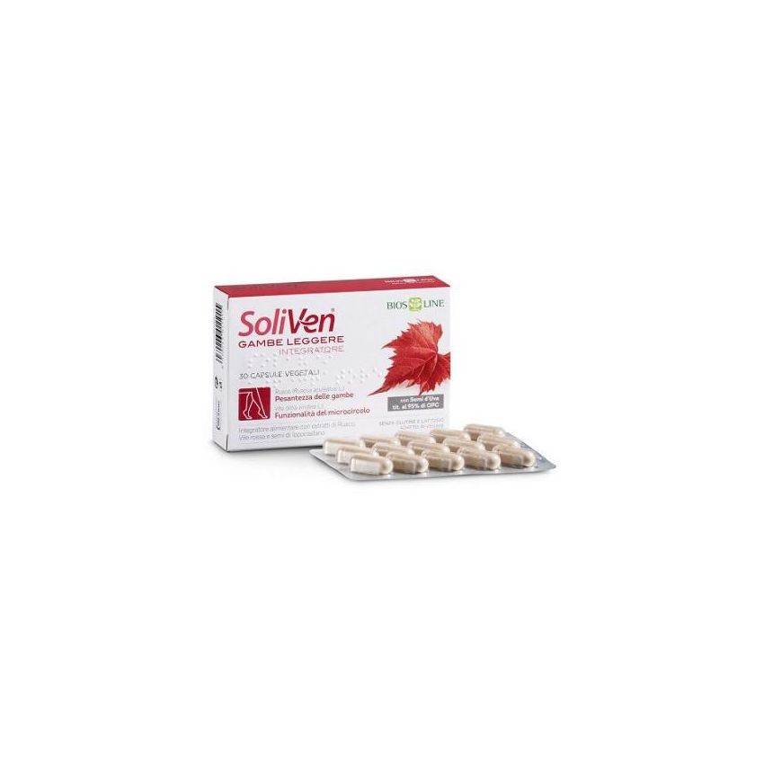 Biosline Soliven - Integratore Naturale con 30 Capsule