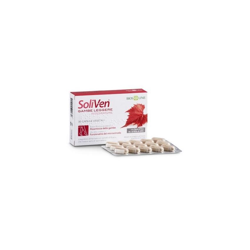 Biosline Soliven - Integratore Naturale con 30 Capsule