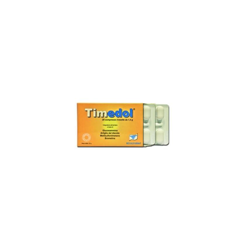 Timedol Rivestite - 20 Compresse per il Controllo del Dolore