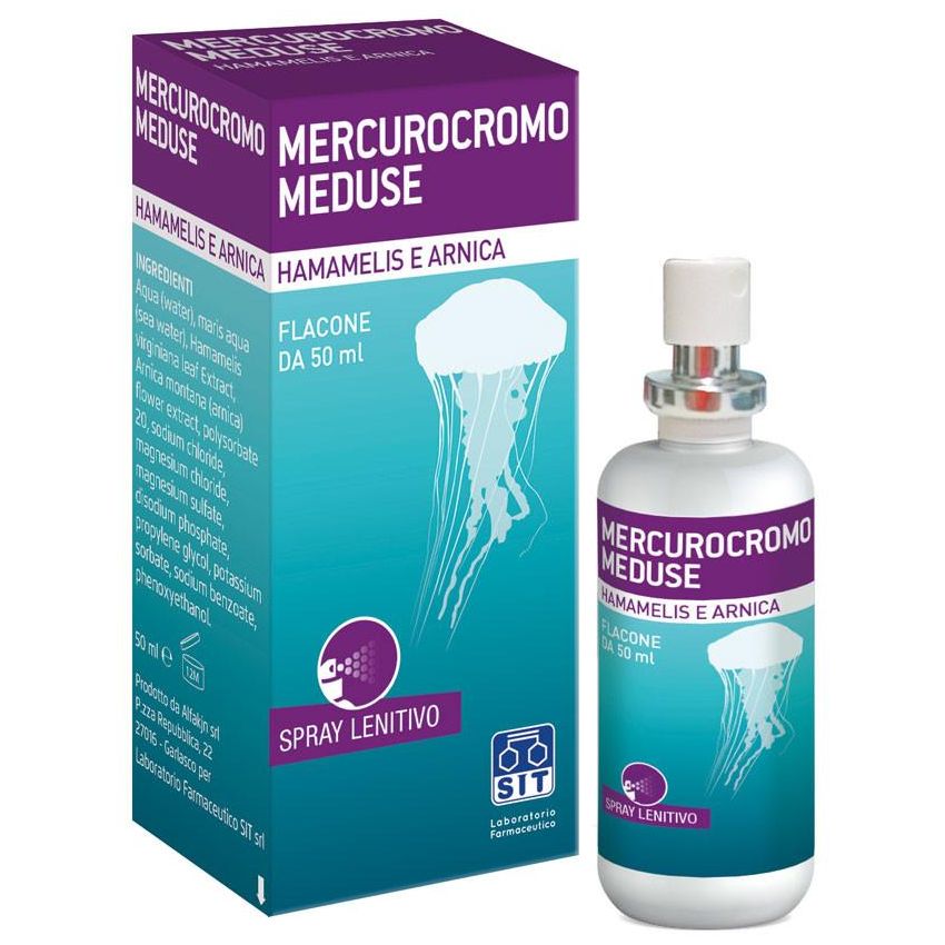 Spray Medicato Mercurocromo per Meduse da 50ml