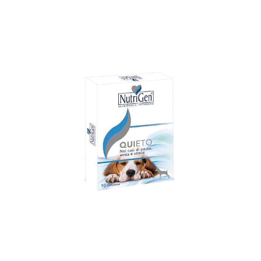 Quieto - Calmante Naturale per Cani, 10 Compresse