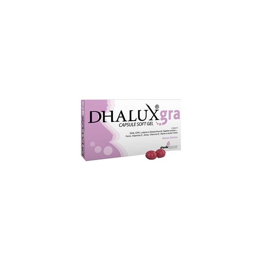 Dhalux Gra Softgel Capsule - Integratore Alimentare, 30 Capsule