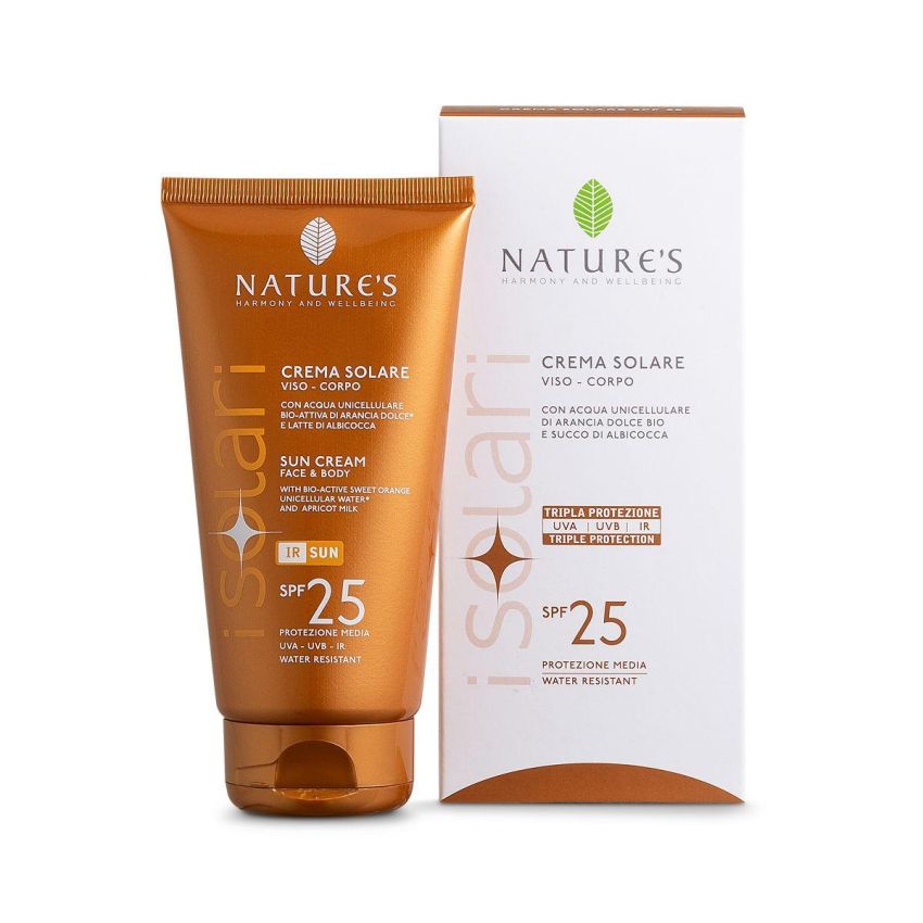 Crema Solare Protettiva SPF25 150ml Nature's