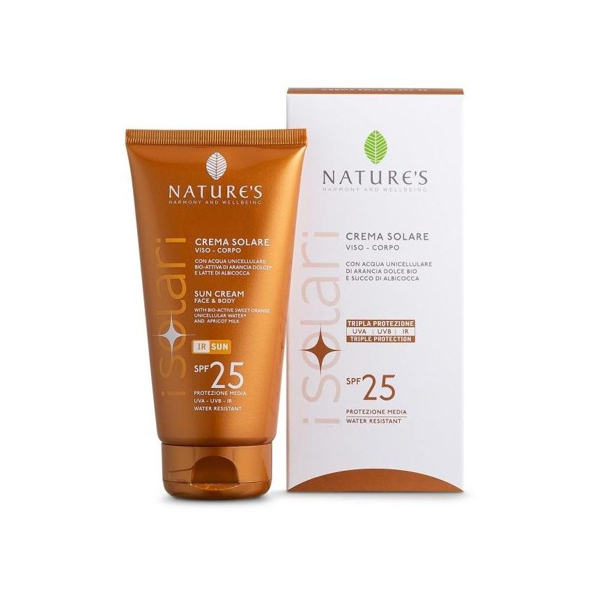 Crema Solare Protettiva SPF25 150ml Nature's