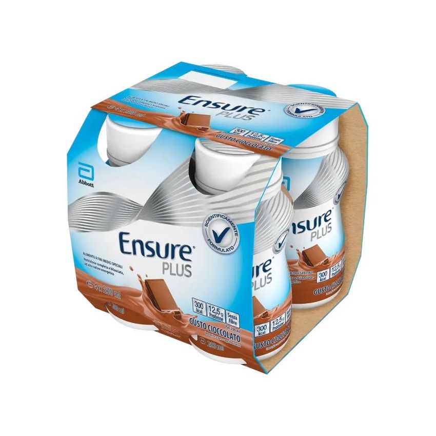 Ensure Plus Sostituto del Pasto al Cioccolato - 4x200ml