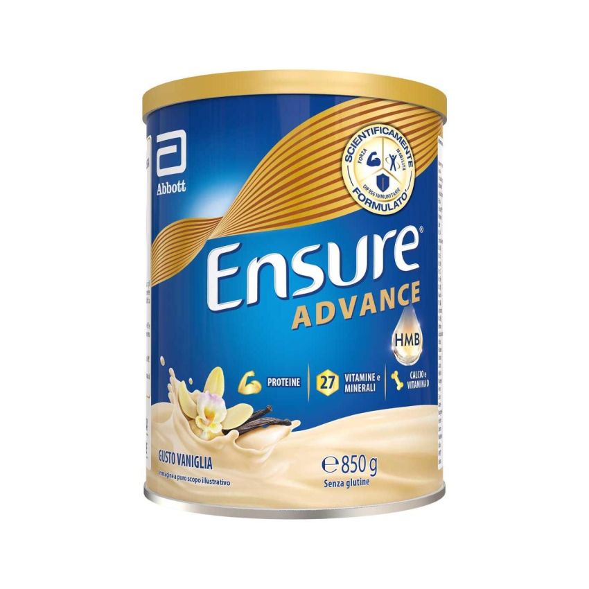 Ensure Advance: Integratore Alimentare Proteico alla Vaniglia, 850g